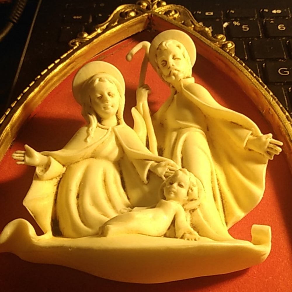 Vintage Vatican Religious Wall Plaque
